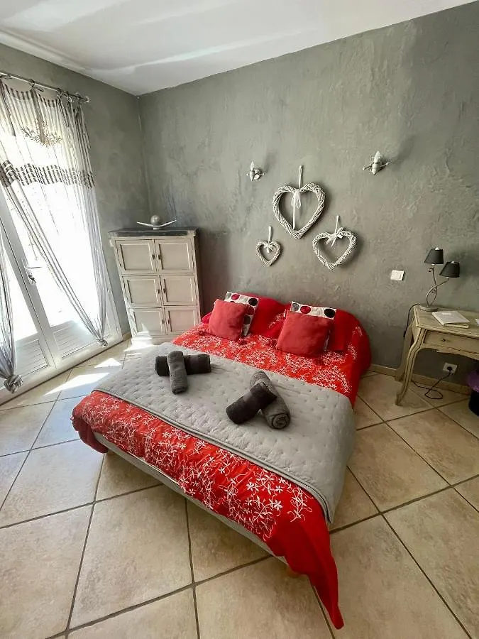 Couette-café Villa Fiora Chambre Martigues