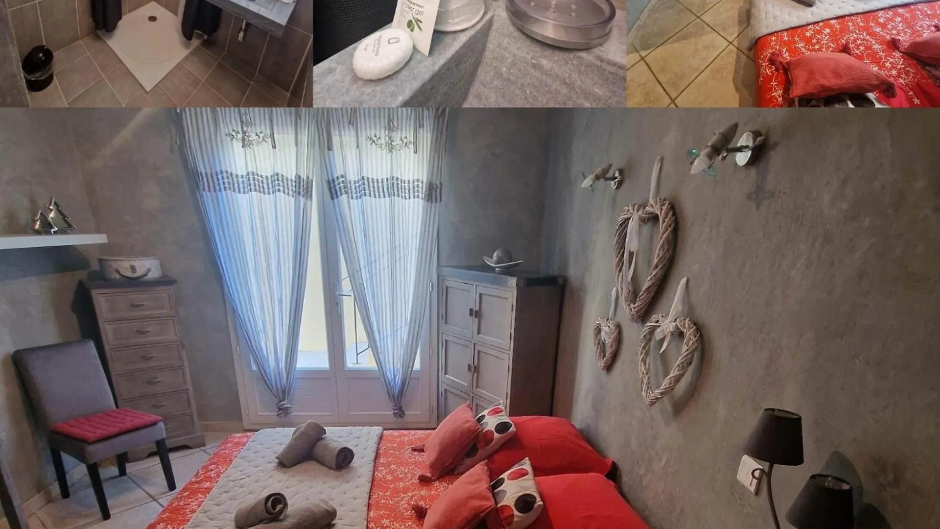 Couette-café Villa Fiora Chambre Martigues France